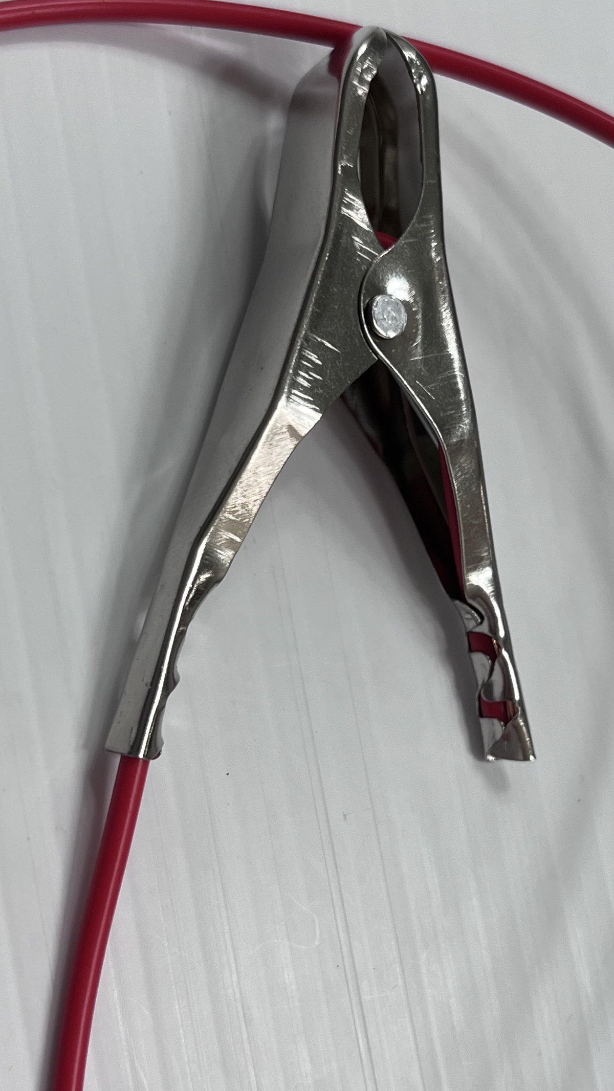 attaching a clamp